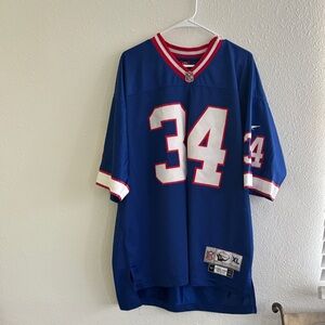 “Buffalo Bills #34 Thurman Thomas Jersey XL Blue NFL”